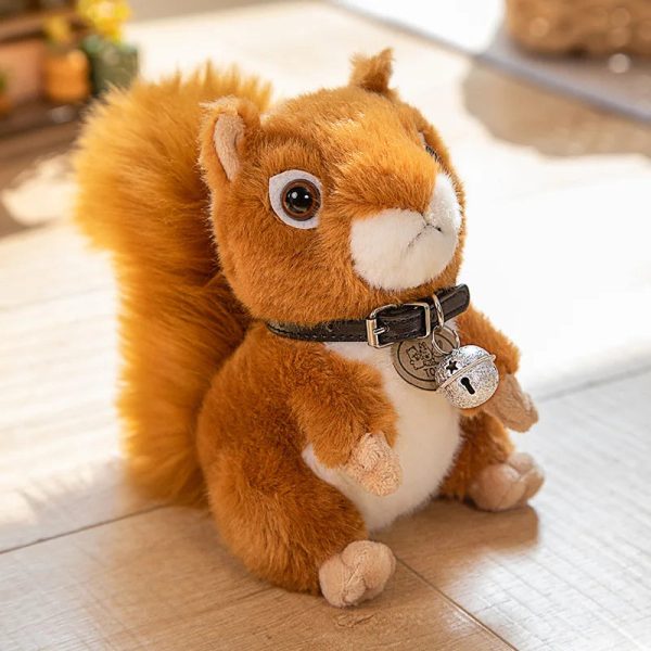 Adorable Realistic Squirrel Plush Toy - Soft, Furry, Perfect Gift! Adorable Realistic Squirrel Plush Toy - Soft, Furry, Perfect Gift!