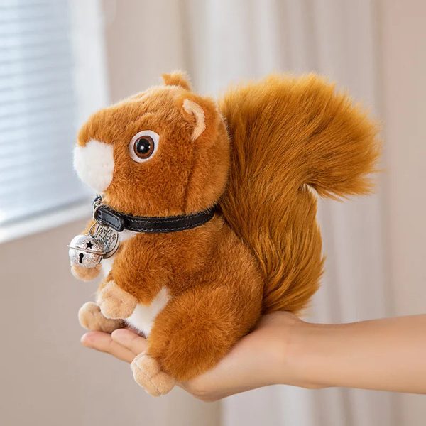 Adorable Realistic Squirrel Plush Toy - Soft, Furry, Perfect Gift! Adorable Realistic Squirrel Plush Toy - Soft, Furry, Perfect Gift!
