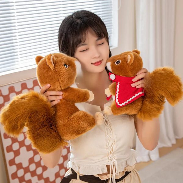 Adorable Realistic Squirrel Plush Toy - Soft, Furry, Perfect Gift! Adorable Realistic Squirrel Plush Toy - Soft, Furry, Perfect Gift!