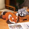Adorable Weighted Red Panda Plush Toy - Perfect Gift for Kids! Adorable Weighted Red Panda Plush Toy - Perfect Gift for Kids!