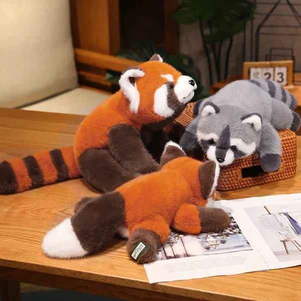 Adorable Weighted Red Panda Plush Toy - Perfect Gift for Kids! Adorable Weighted Red Panda Plush Toy - Perfect Gift for Kids!