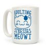 Adulting Stresses Meowt Coffee Mug Adulting Stresses Meowt Coffee Mug