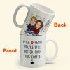 After 9 Years, You're Still Hotter Than This Coffee Couple - Personalized Mug After 9 Years, You're Still Hotter Than This Coffee Couple - Personalized Mug