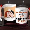 After All These Years And I Still Fancy You To Bits, Gift For Couple, Personalized Wine Tumbler After All These Years And I Still Fancy You To Bits, Gift For Couple, Personalized Wine Tumbler
