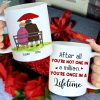 After All You're One In A Million. You're Once In A Lifetime, Personalized Old Couple Mug