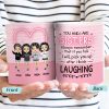After I Finish Laughing - Gift For Sisters - Personalized Custom White Edge-to-Edge Mug After I Finish Laughing - Gift For Sisters - Personalized Custom White Edge-to-Edge Mug