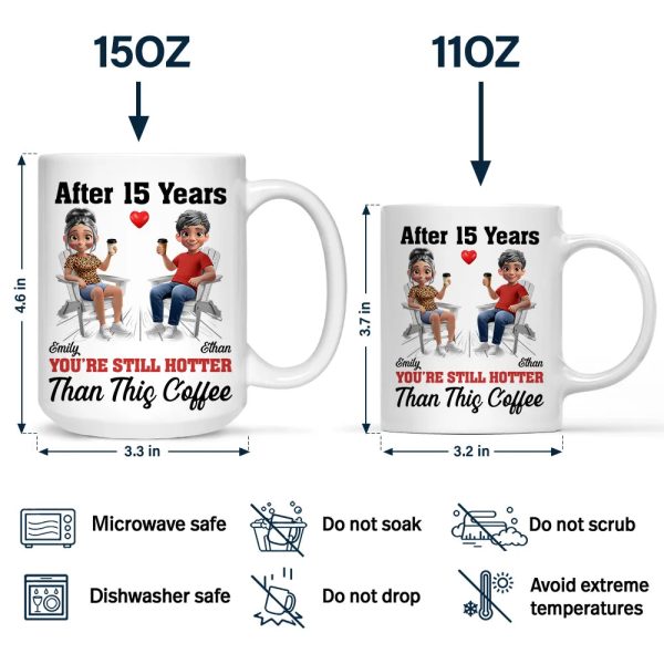 After Years You Still Hot 3D Effect Couple - Personalized Mug After Years You Still Hot 3D Effect Couple - Personalized Mug