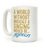 Agony Into The Woods Parody Coffee Mug Agony Into The Woods Parody Coffee Mug
