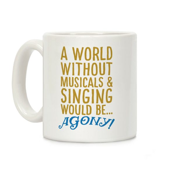 Agony Into The Woods Parody Coffee Mug Agony Into The Woods Parody Coffee Mug