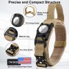 AirTag Dog Collar with Handle, Tactical Dog Collar for Large Medium Dogs