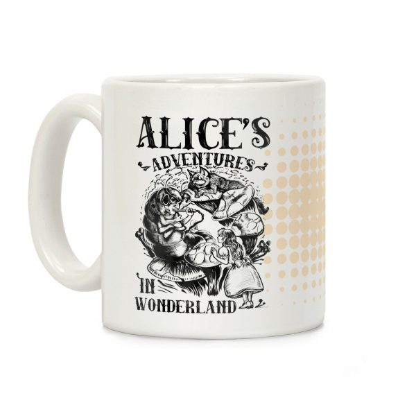 Alice's Adventures in Wonderland Coffee Mug Alice's Adventures in Wonderland Coffee Mug