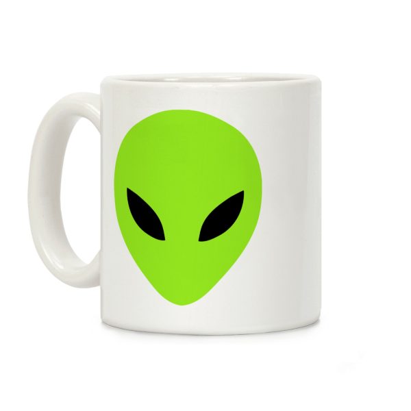 Alien Head Coffee Mug Alien Head Coffee Mug