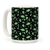 Aliens and UFO Cosmic Space Pattern Coffee Mug Aliens and UFO Cosmic Space Pattern Coffee Mug