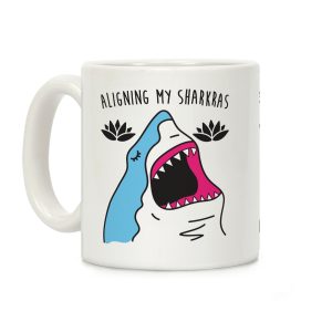 Aligning My Sharkras Coffee Mug