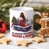 All Because Two People Swiped Right, Personalized Coffee Mug, Christmas Gifts For Couple All Because Two People Swiped Right, Personalized Coffee Mug, Christmas Gifts For Couple