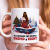 All Because Two People Swiped Right, Personalized Coffee Mug, Christmas Gifts For Couple All Because Two People Swiped Right, Personalized Coffee Mug, Christmas Gifts For Couple