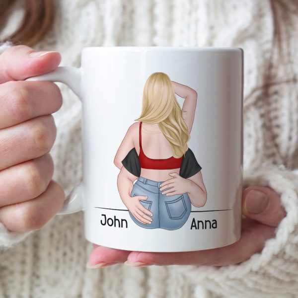 All Because Two People Swipped Right, Personalized Mug, Gift For Couple All Because Two People Swipped Right, Personalized Mug, Gift For Couple
