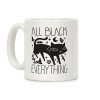All Black Everything Cat Coffee Mug All Black Everything Cat Coffee Mug