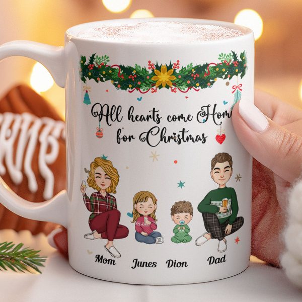 All Hearts Come Home - Personalized Mug All Hearts Come Home - Personalized Mug