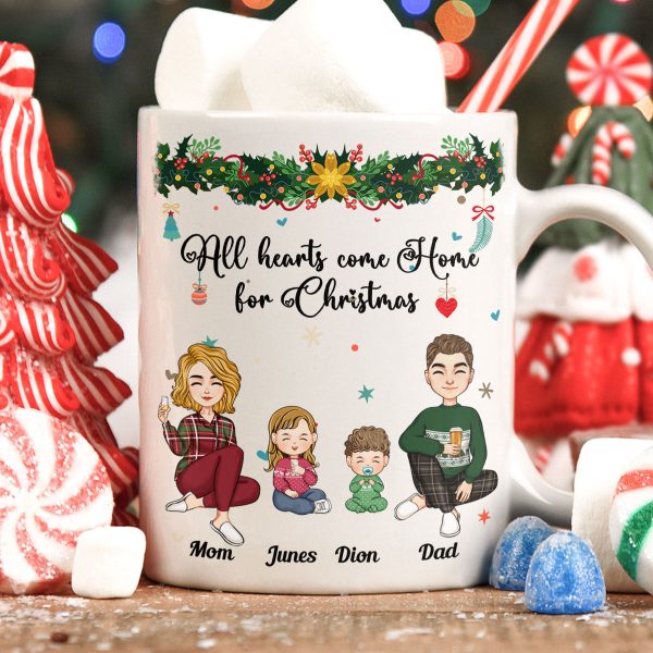 All Hearts Come Home - Personalized Mug All Hearts Come Home - Personalized Mug