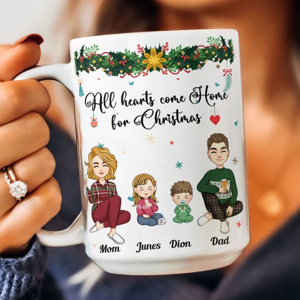 All Hearts Come Home - Personalized Mug All Hearts Come Home - Personalized Mug