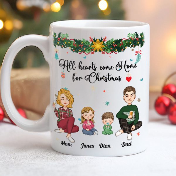 All Hearts Come Home - Personalized Mug All Hearts Come Home - Personalized Mug