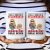 All I Need Is Coffee & My Dog It Is Too Peopley Outside - Personalized Mug All I Need Is Coffee & My Dog It Is Too Peopley Outside - Personalized Mug