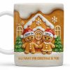 All I Want For Christmas Is You With Gingerbread Couple - Personalized Custom Coffee Mug - CPL1000_MG