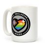All Inclusive Pride Patch Coffee Mug All Inclusive Pride Patch Coffee Mug