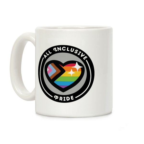 All Inclusive Pride Patch Coffee Mug All Inclusive Pride Patch Coffee Mug