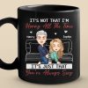 All My Naughty Thoughts Involve Me & You - Couple Personalized Custom Black Mug - Gift For Husband Wife, Anniversary All My Naughty Thoughts Involve Me & You - Couple Personalized Custom Black Mug - Gift For Husband Wife, Anniversary