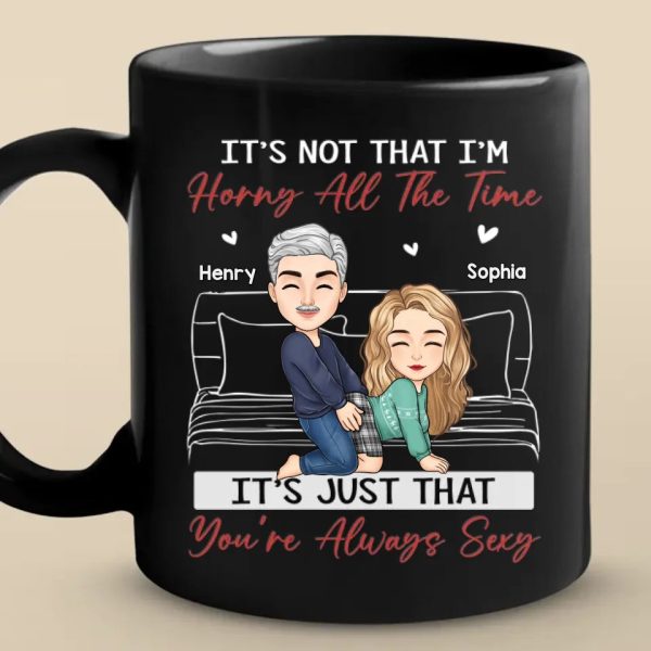 All My Naughty Thoughts Involve Me & You - Couple Personalized Custom Black Mug - Gift For Husband Wife, Anniversary All My Naughty Thoughts Involve Me & You - Couple Personalized Custom Black Mug - Gift For Husband Wife, Anniversary
