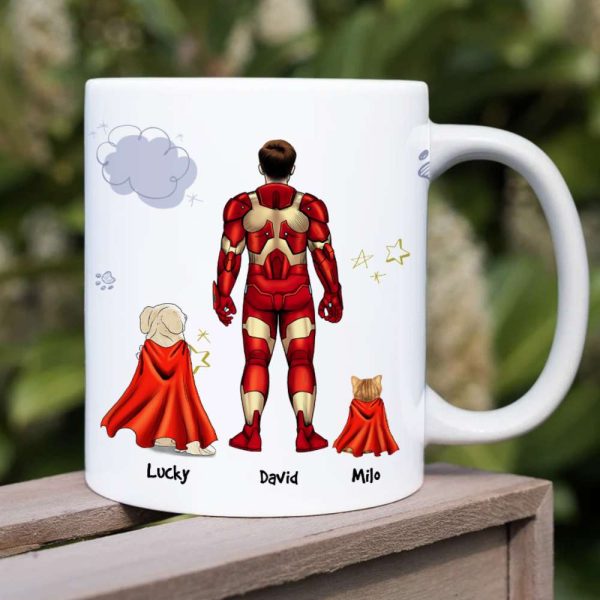 All Pets Have Secrets Their Are Super, Personalized White Mug 03DNHN1605TM All Pets Have Secrets Their Are Super, Personalized White Mug 03DNHN1605TM