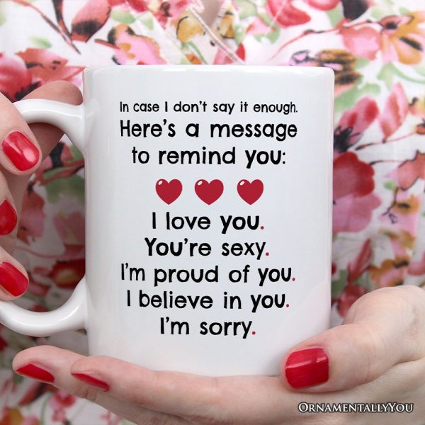 All The Things to Say Heartful Message Personalized Mug, Romantic Sincere Gift For Husband or Wife With Custom Name All The Things to Say Heartful Message Personalized Mug, Romantic Sincere Gift For Husband or Wife With Custom Name