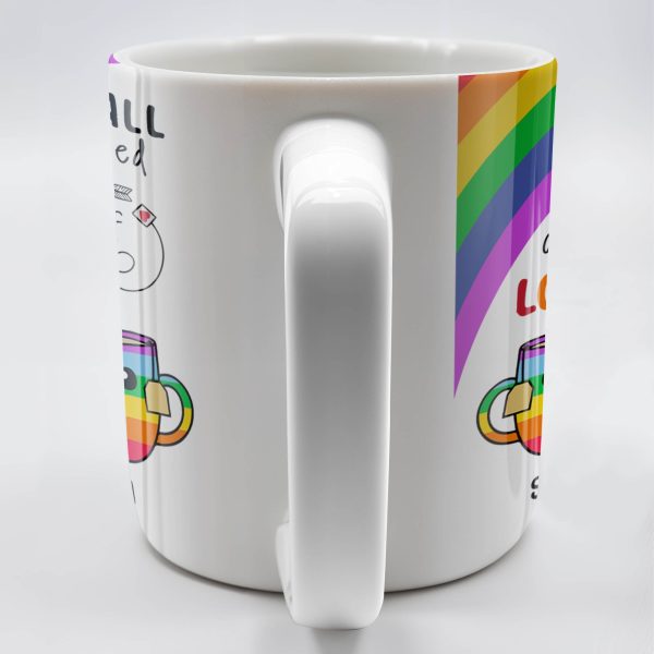 All You Need Is Love And A Cup Of LGBTea - Personalized Custom Coffee Mug - CPL414_MG