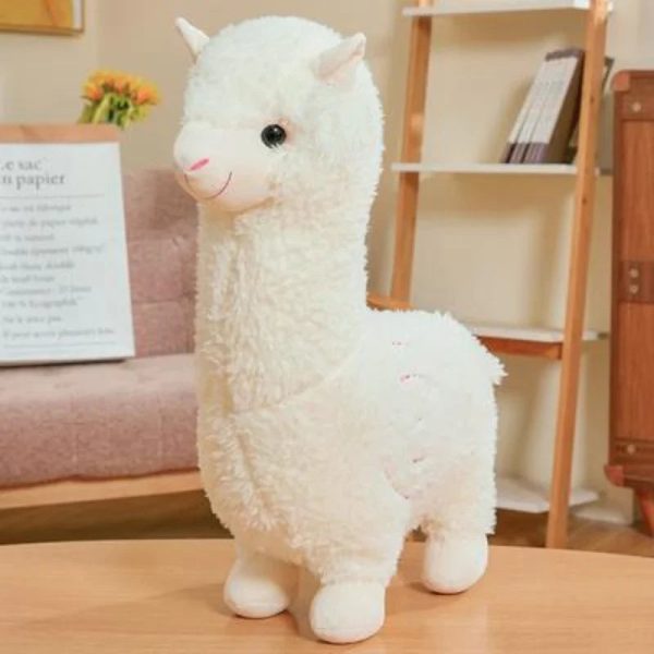 Alpaca Plush Toy 25cm – Soft Cotton Stuffed Doll for Kids and Home Decor