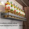 Aluminum Wall-Mounted Spices Rack Aluminum Wall-Mounted Spices Rack