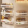 Aluminum Wall-Mounted Spices Rack Aluminum Wall-Mounted Spices Rack
