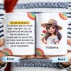 Always Here To Remind You Of Your Strength, Girl With Rose - Personalized Custom Coffee Mug - COL071_MG Always Here To Remind You Of Your Strength, Girl With Rose - Personalized Custom Coffee Mug - COL071_MG
