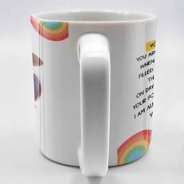 Always Here To Remind You Of Your Strength, Girl With Rose - Personalized Custom Coffee Mug - COL071_MG Always Here To Remind You Of Your Strength, Girl With Rose - Personalized Custom Coffee Mug - COL071_MG