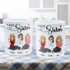 Always Sisters - Personalized Mug Always Sisters - Personalized Mug