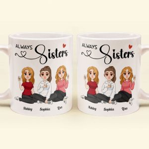 Always Sisters - Personalized Mug