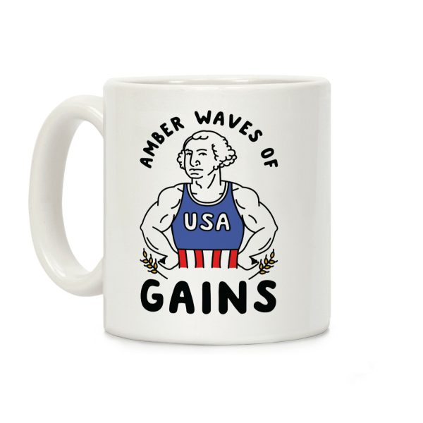 Amber Waves Of Gains Coffee Mug Amber Waves Of Gains Coffee Mug
