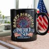 America 250 Semiquincentennial Fireworks Celebration Black Mug HO82 894606 America 250 Semiquincentennial Fireworks Celebration Black Mug HO82 894606