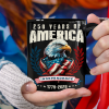 America 250 Years Eagle Independence Day Patriotic Black Mug LM32 895257 America 250 Years Eagle Independence Day Patriotic Black Mug LM32 895257
