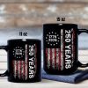 America 250th Birthday US Flag 250 Years We The People Black Mug HA75 897384 America 250th Birthday US Flag 250 Years We The People Black Mug HA75 897384