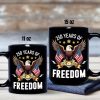 America Eagles 250 Years Of Freedom Black Mug LM32 895211 America Eagles 250 Years Of Freedom Black Mug LM32 895211