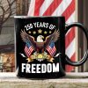 America Eagles 250 Years Of Freedom Black Mug LM32 895211 America Eagles 250 Years Of Freedom Black Mug LM32 895211