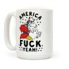 America F*** Yeah Washington Unicorn Coffee Mug America F*** Yeah Washington Unicorn Coffee Mug
