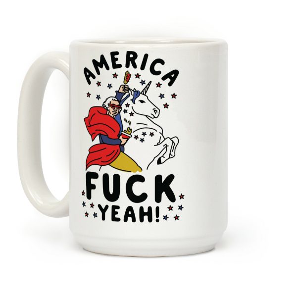 America F*** Yeah Washington Unicorn Coffee Mug America F*** Yeah Washington Unicorn Coffee Mug